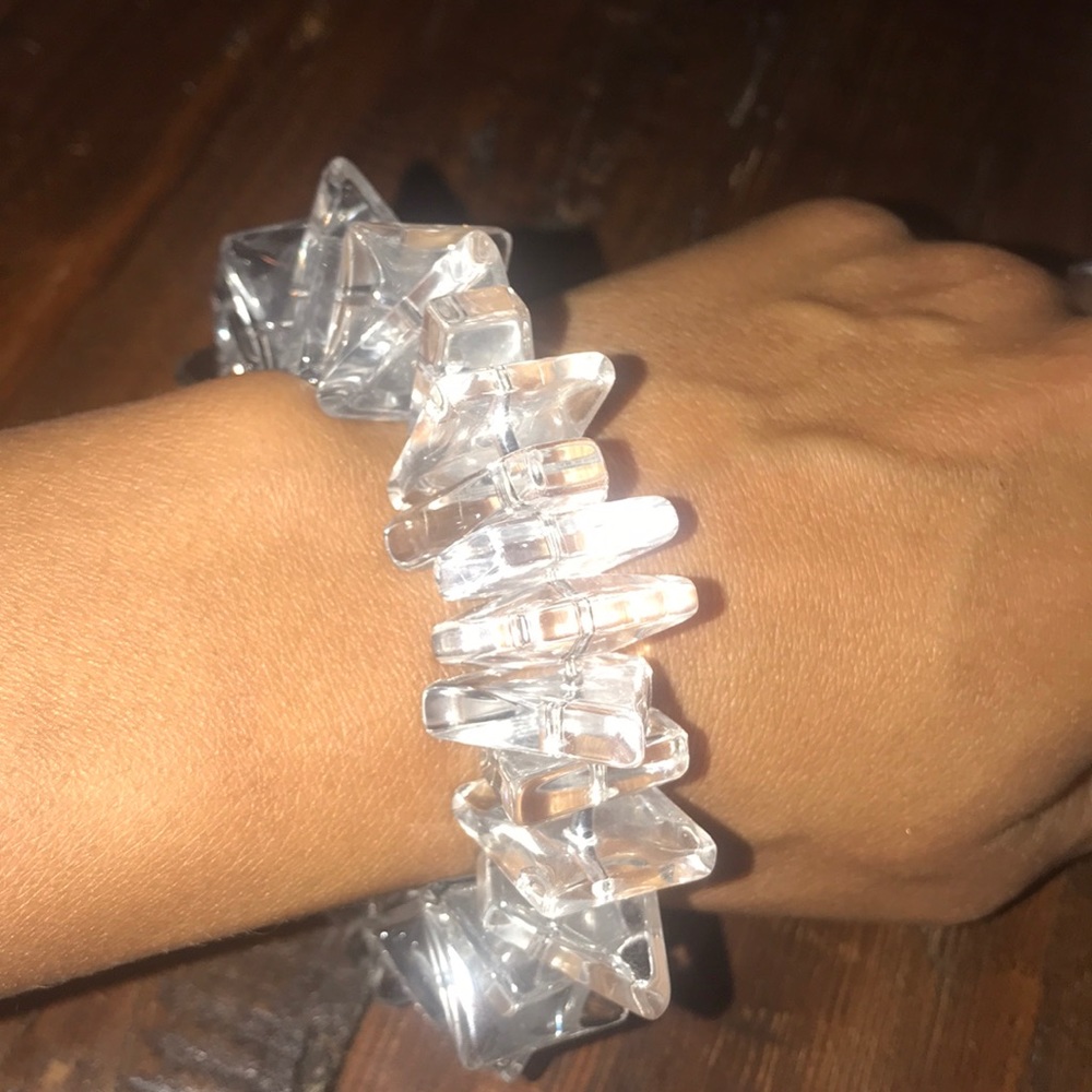 Clear bracelet
